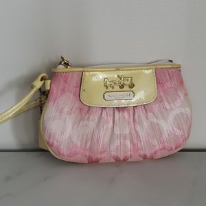 Coach Pink Wristlet